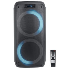 Norcent Dual 6.5" Portable Party Bluetooth Speaker