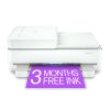 HP ENVY 6452e All-in-One Wireless Color Inkjet Photo Printer with 3 Months Instant Ink Incl with HP+