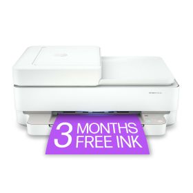 HP ENVY 6452e All-in-One Wireless Color Inkjet Photo Printer with 3 Months Instant Ink Incl with HP+