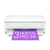 HP ENVY 6052e All-in-One Wireless Color Inkjet Photo Printer with 3 Months Instant Ink Incl with HP+