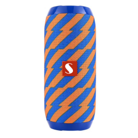 Music Manager Bluetooth Speaker And Subwoofer (Color: Geometric Blue)