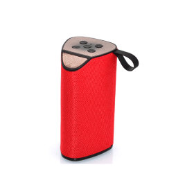 Bass Booster Bluetooth Speaker (Color: Rose Red)