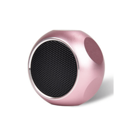 Big Sound Mini Speakers In 5 Colors (Color: Pink Rose)