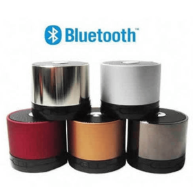 SmarTech - BLUETOOTH ENABLED WIRELESS SPEAKER (Color: Metallic Grey)