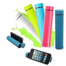 The DUO Power Extender with Built in Speaker for Smart Phones & Tablets (Color: Lime Green)