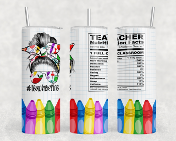 Teacher|Skinny Tumbler|Optional Bluetooth Speaker| Speaker Color Varies (Color: 153722608)