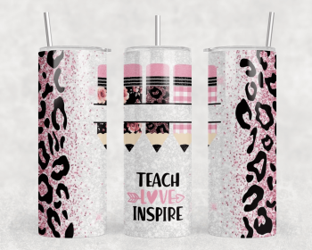 Teacher|Skinny Tumbler|Optional Bluetooth Speaker| Speaker Color Varies (Color: 154122607)