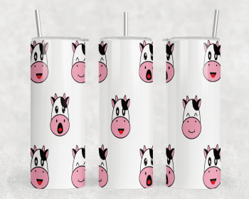 Cows|Skinny Tumbler|Optional Bluetooth Speaker| Speaker Color Varies (Color: 159713149)