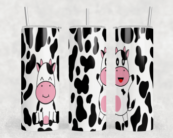 Cows|Skinny Tumbler|Optional Bluetooth Speaker| Speaker Color Varies (Color: 161221005)
