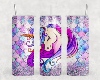 Unicorn|Skinny Tumbler|Optional Bluetooth Speaker| Speaker Color Varies (Color: 167719846)