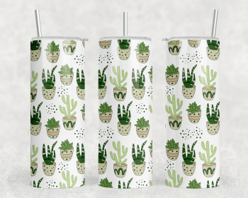 Cactus|Skinny Tumbler|Optional Bluetooth Speaker| Speaker Color Varies (Color: 180912445)