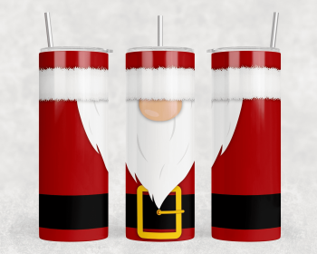 Santa|Skinny Tumbler|Optional Bluetooth Speaker| Speaker Color Varies (Color: 186722301)