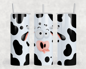 Cow|Skinny Tumbler|Optional Bluetooth Speaker| Speaker Color Varies (Color: 189413029)