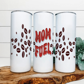 Mom Fuel|Skinny Tumbler|Optional Bluetooth Speaker| Speaker Color Varies (Color: 216716791)