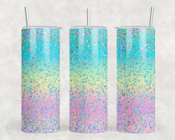 Pastel|Skinny Tumbler|Optional Bluetooth Speaker| Speaker Color Varies (Color: 219917418)