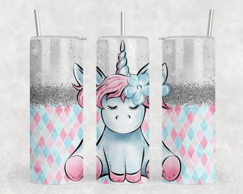 Unicorn|Skinny Tumbler|Optional Bluetooth Speaker| Speaker Color Varies (Color: 222019844)