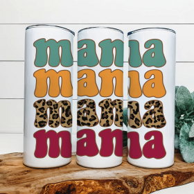 Mama|Skinny Tumbler|Optional Bluetooth Speaker| Speaker Color Varies (Color: 223921904)
