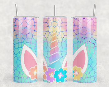 Unicorn|Skinny Tumbler|Optional Bluetooth Speaker| Speaker Color Varies (Color: 241419843)