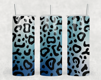 Leopard Print|Skinny Tumbler|Optional Bluetooth Speaker| Speaker Color Varies (Color: 244521828)