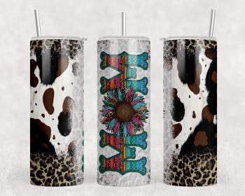 Western mom|Skinny Tumbler|Optional Bluetooth Speaker| Speaker Color Varies (Color: 247120265)
