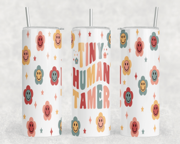 Tiny Human Tamer|Skinny Tumbler|Optional Bluetooth Speaker| Speaker Color Varies (Color: 264019646)