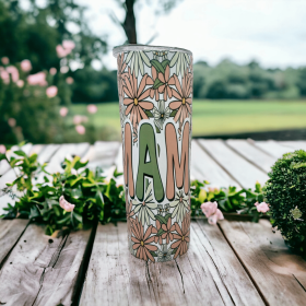 Mama|Skinny Tumbler|Optional Bluetooth Speaker| Speaker Color Varies (Color: 265416543)