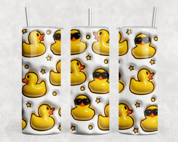 Ducks|Skinny Tumbler|Optional Bluetooth Speaker| Speaker Color Varies (Color: 266521140)