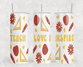 Teacher|Skinny Tumbler|Optional Bluetooth Speaker| Speaker Color Varies (Color: 269422592)