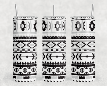 Aztec|Skinny Tumbler|Optional Bluetooth Speaker| Speaker Color Varies (Color: 270411485)
