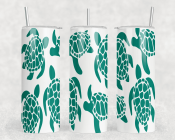 Sea Turtles|Skinny Tumbler|Optional Bluetooth Speaker| Speaker Color Varies (Color: 271622312)