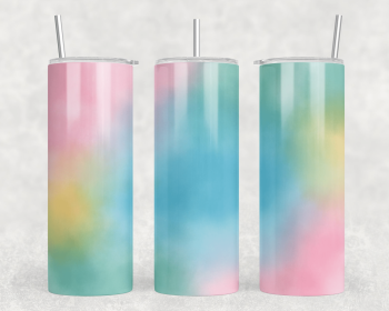 Pastel|Skinny Tumbler|Optional Bluetooth Speaker| Speaker Color Varies (Color: 273822115)