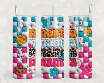 Mama|Skinny Tumbler|Optional Bluetooth Speaker| Speaker Color Varies (Color: 295216539)