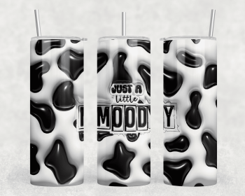 Just A Little Moody|Skinny Tumbler|Optional Bluetooth Speaker| Speaker Color Varies (Color: 296215862)