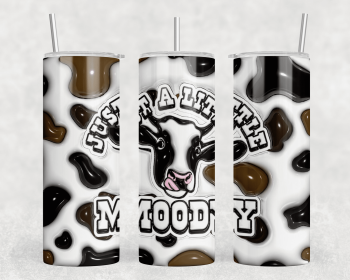 Just A Little Moody|Skinny Tumbler|Optional Bluetooth Speaker| Speaker Color Varies (Color: 296315861)