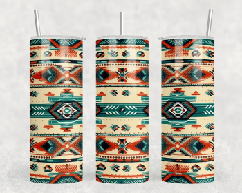 Aztec|Skinny Tumbler|Optional Bluetooth Speaker| Speaker Color Varies (Color: 298520579)