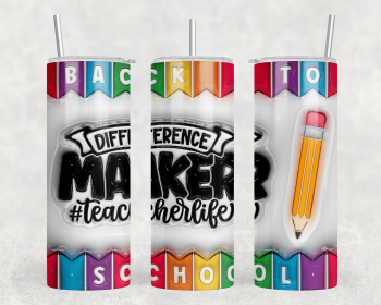 Teacher|Skinny Tumbler|Optional Bluetooth Speaker| Speaker Color Varies (Color: 299819449)