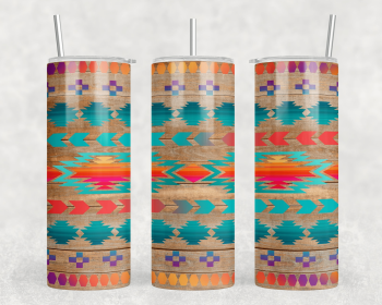 Aztec|Skinny Tumbler|Optional Bluetooth Speaker| Speaker Color Varies (Color: 300620578)