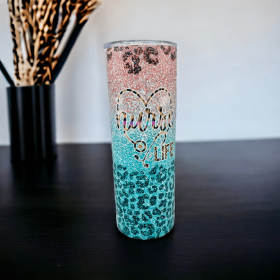 Nurse Life|Skinny Tumbler|Optional Bluetooth Speaker| Speaker Color Varies (Color: 306617190)