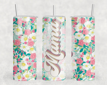 Mama|Skinny Tumbler|Optional Bluetooth Speaker| Speaker Color Varies (Color: 308016537)