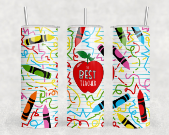 Teacher|Skinny Tumbler|Optional Bluetooth Speaker| Speaker Color Varies (Color: 308622583)