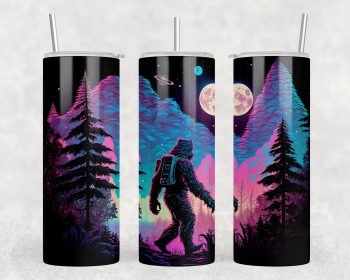 Sasquatch|Skinny Tumbler|Optional Bluetooth Speaker| Speaker Color Varies (Color: 311322305)