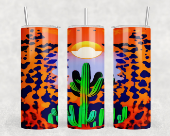 Cactus|Skinny Tumbler|Optional Bluetooth Speaker| Speaker Color Varies (Color: 318212434)