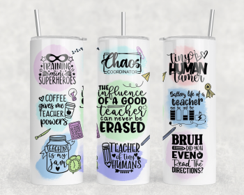 Teacher|Skinny Tumbler|Optional Bluetooth Speaker| Speaker Color Varies (Color: 318319443)
