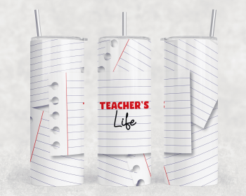 Teacher|Skinny Tumbler|Optional Bluetooth Speaker| Speaker Color Varies (Color: 318422579)