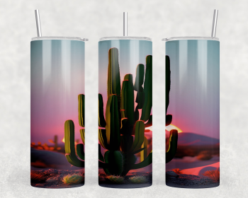 Cactus|Skinny Tumbler|Optional Bluetooth Speaker| Speaker Color Varies (Color: 318612432)