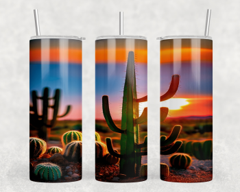 Cactus|Skinny Tumbler|Optional Bluetooth Speaker| Speaker Color Varies (Color: 319212429)