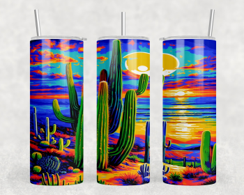 Cactus|Skinny Tumbler|Optional Bluetooth Speaker| Speaker Color Varies (Color: 320512426)