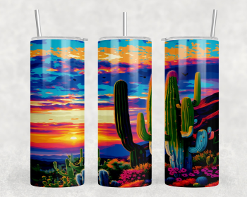 Cactus|Skinny Tumbler|Optional Bluetooth Speaker| Speaker Color Varies (Color: 321012422)