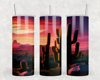 Cactus|Skinny Tumbler|Optional Bluetooth Speaker| Speaker Color Varies (Color: 322412418)