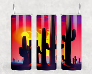 Cactus|Skinny Tumbler|Optional Bluetooth Speaker| Speaker Color Varies (Color: 322720802)